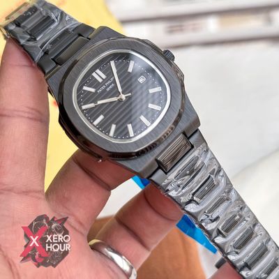 PatekPhilippe | Nautilous | Sweep movement | Quartz | Full Black_img_1