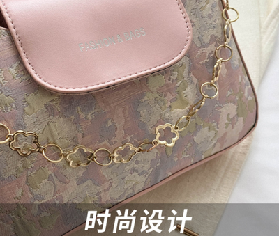 Temperament woven shoulder bag_img_12