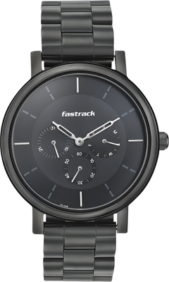 Fastrack Black Exclusive Analog Watch  - For Men_img_5