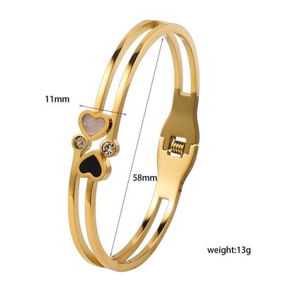 Fashionable Peach HeartBracelet_img_1