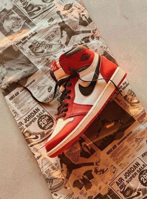 AIR JORDAN 1 RETRO HIGH OG CHICAGO LOST AND FOUND (1:1)_img_9