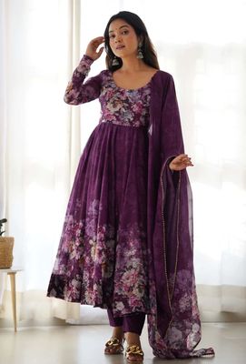 Viral Anarkali Three piece_img_0