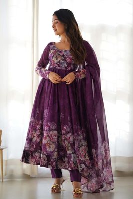 Viral Anarkali Three piece_img_3