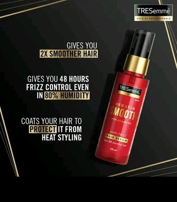 TRESemme Keratin Smooth Anti-Frizz Hair Serum With Argan Oil - 50ml_img_1