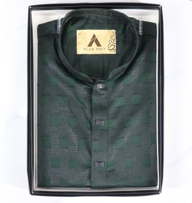 Premium Dark Green Panjabi – Elegant & Sophisticated_img_0