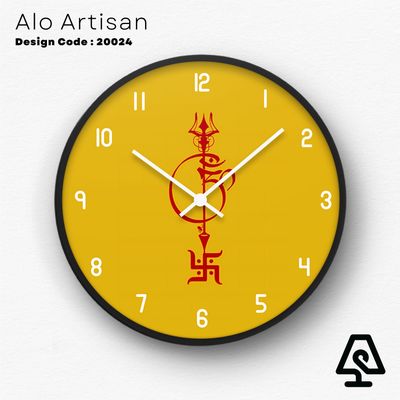 OM NAMAH SHIVAY Theme Wall Clock_img_0