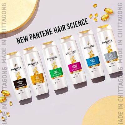 Pantene Silky Smooth Shampoo with Pro-V & Vitamin E 340 ml_img_4