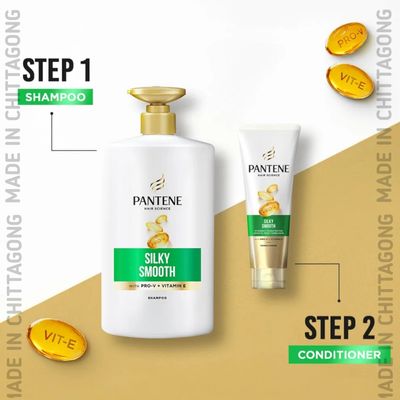 Pantene Advanced Hairfall Solution, Anti-Hairfall Silky Smooth Conditioner 200ml_img_3