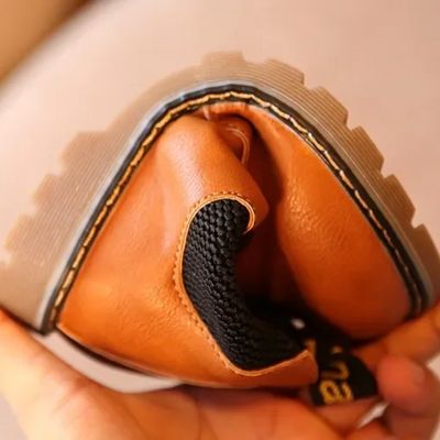 Kids Leather High Neck Stylish Winter Short Boot Shoes (3–5 Years) for yours ANGEL_img_7
