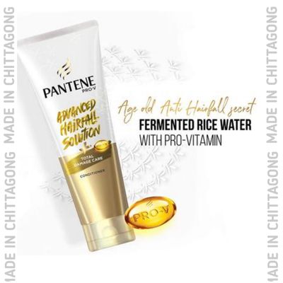Pantene Advanced Hair Fall Solution Anti - Hair Fall Total Damage Care Conditioner for Women 200 ML_img_1