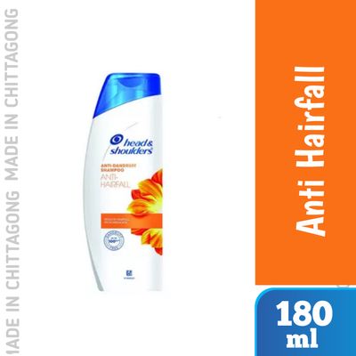 Head & Shoulders Anti Hairfall Anti Dandruff Shampoo 180 ml_img_0