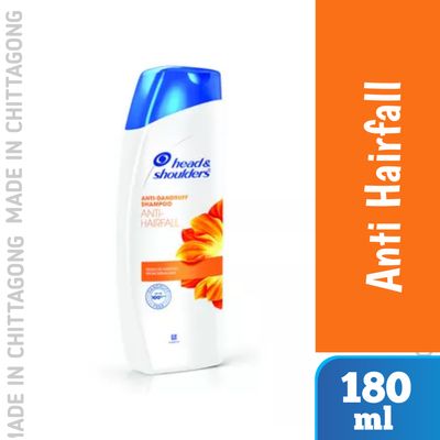 Head & Shoulders Anti Hairfall Anti Dandruff Shampoo 180 ml_img_1