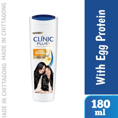 Clinic Plus Strength & Shine With Egg Protein Shampoo, 175 ml_img_0