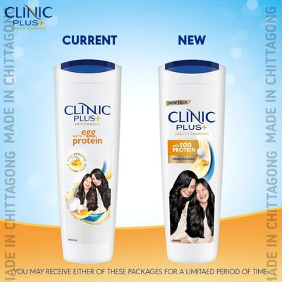 Clinic Plus Strength & Shine With Egg Protein Shampoo, 175 ml_img_1