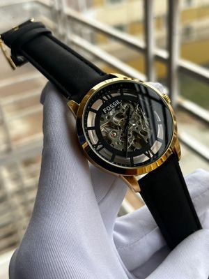 Fossil Auto Full Black Golden Case_img_0
