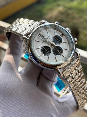 Hilfiger Chrono Chain White Dial Black Sub Silver CH_img_0