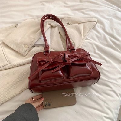Red glossy bag_img_1