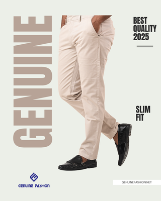 MEN'S SLIM FIT CHINO - OFF WHITE_img_0