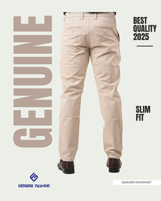 MEN'S SLIM FIT CHINO - OFF WHITE_img_1