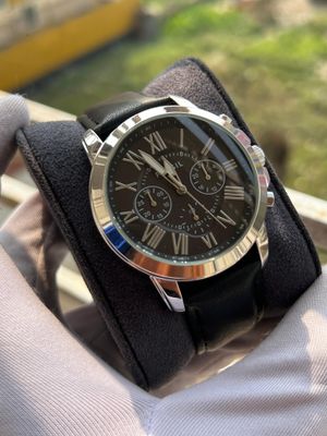 Fossil Q Silver Case Black Dial_img_0