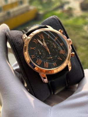 Fossil Q Black Belt Rose Gold Case RG Digit_img_0