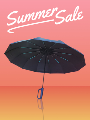 BMW Umbrella 12 Ribs (36K)-( Triple Bone)- Fully Automatic (Open and Close) Umbrella for Men Women Large Folding Windproof Umbrella_img_9