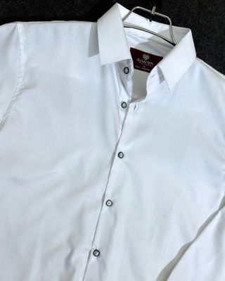 Classic White Solid Shirt – Premium Cotton_img_0