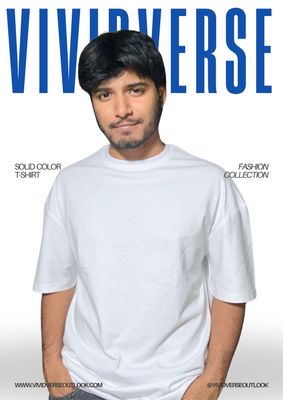 DROP SHOULDER | REGULAR T-Shirt (white)_img_3