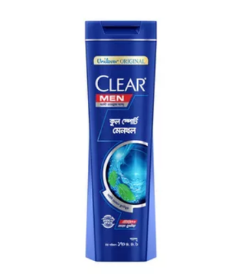 Clear Shampoo Men Cool Sport Menthol Anti Dandruff 170 ml_img_0