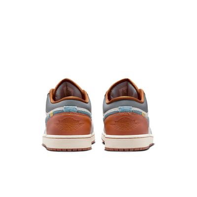 Air Jordan 1 Low SE 'Phantom Repaired Denim Swoosh'(1:1)_img_4