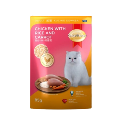 SmartHeart Adult Cat Food Chicken With Rice & Carrot_img_0