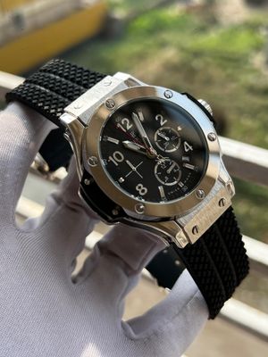 Hublot BB Black Belt Silver Case_img_0