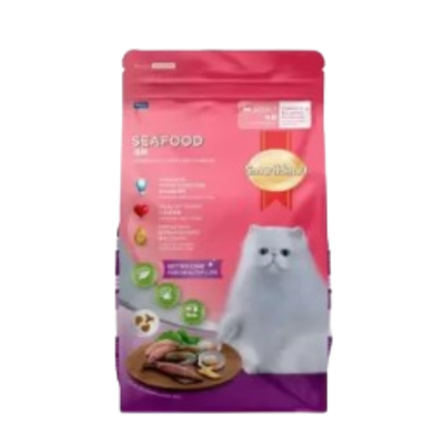 SmartHeart Adult Cat Food Seafood Flavor_img_0