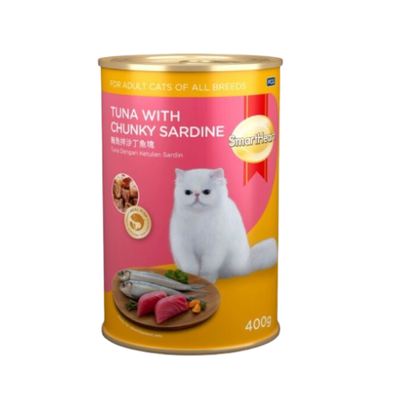 SmartHeart Adult Cat Food Tuna With Chunky Sardine (Can)_img_0