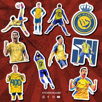 Cr7 Al-Nassr Sticker Set_img_0