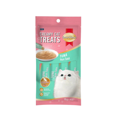 SmartHeart Creamy Cat Treat Tuna Flavor