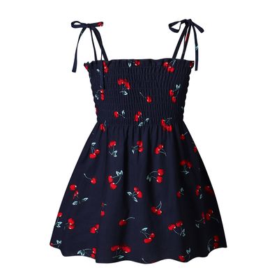 🌸Girls Summer Cotton Dress – Printed Slip Style_img_0