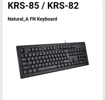 A4TECH KRS-85 Multimedia Keyboard – Smooth & Efficient Typing_img_2