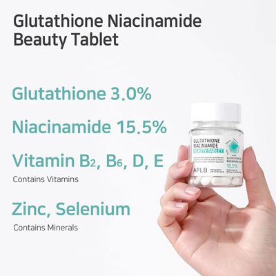 APLB Glutathione Niacinamide Beauty Tablet 500mg – 30Ct_img_1