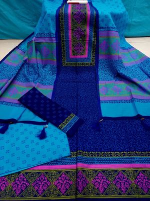 VIP Block Print Unstitch Three Piece_img_6