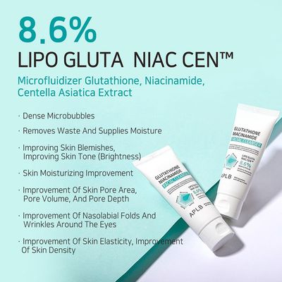 APLB Glutathione Niacinamide Facial Cleanser – 80ml_img_1