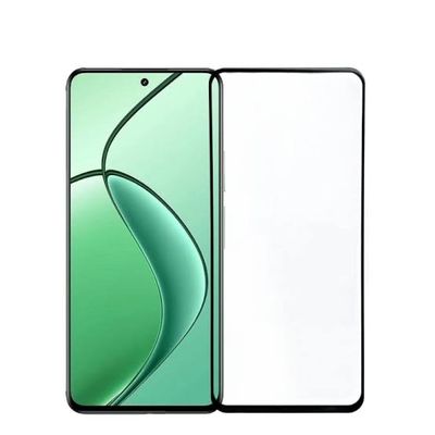 iQOO Z9x 9H 2.5D Full Screen Tempered Glass Film(Black)_img_0