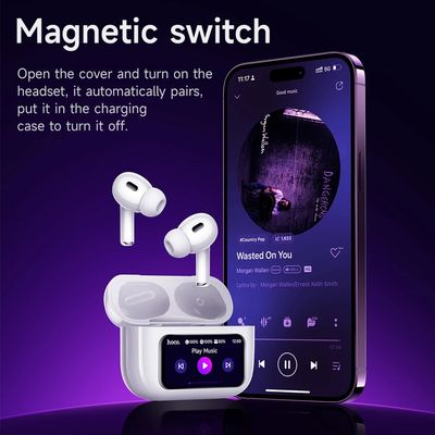 Hoco EW72 ANC TWS Earbuds with HD Display_img_1