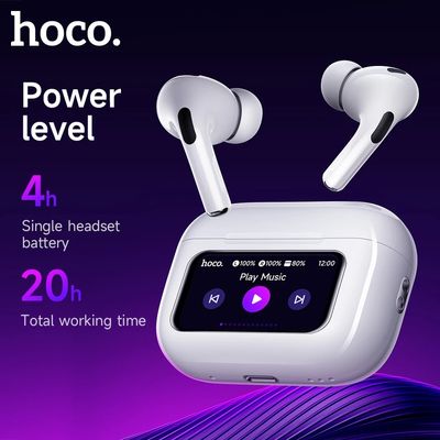 Hoco EW72 ANC TWS Earbuds with HD Display_img_5