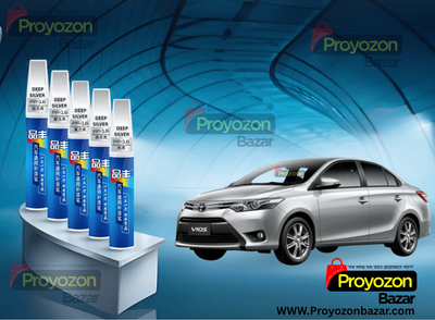 Deep Silver Color Car And Bike Scratch Repair Color Pen._img_0