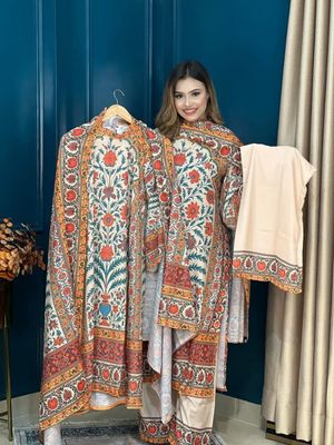 Cotton Silk Three piece_img_0