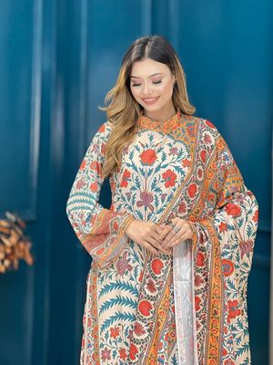 Cotton Silk Three piece_img_2