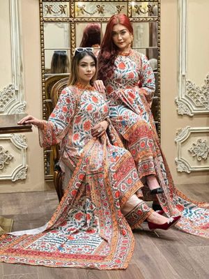 Cotton Silk Three piece_img_3