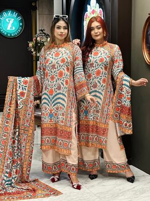 Cotton Silk Three piece_img_4