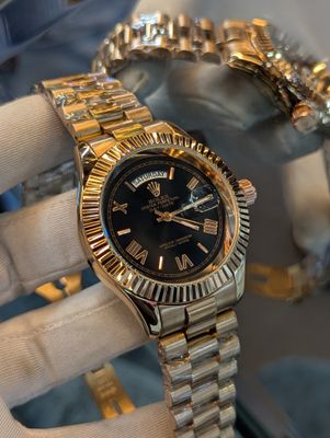 Rolex Day Date Black Dial Rose Gold CH_img_0
